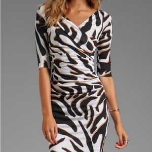 Diane von Furstenberg DVF Silk Mini Dress